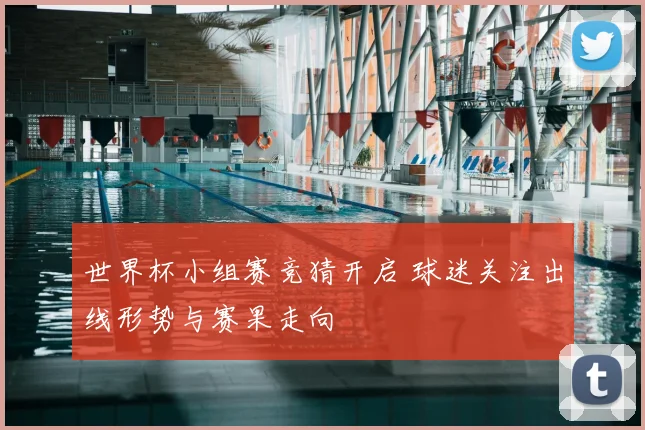 世界杯小组赛竞猜开启 球迷关注出线形势与赛果走向